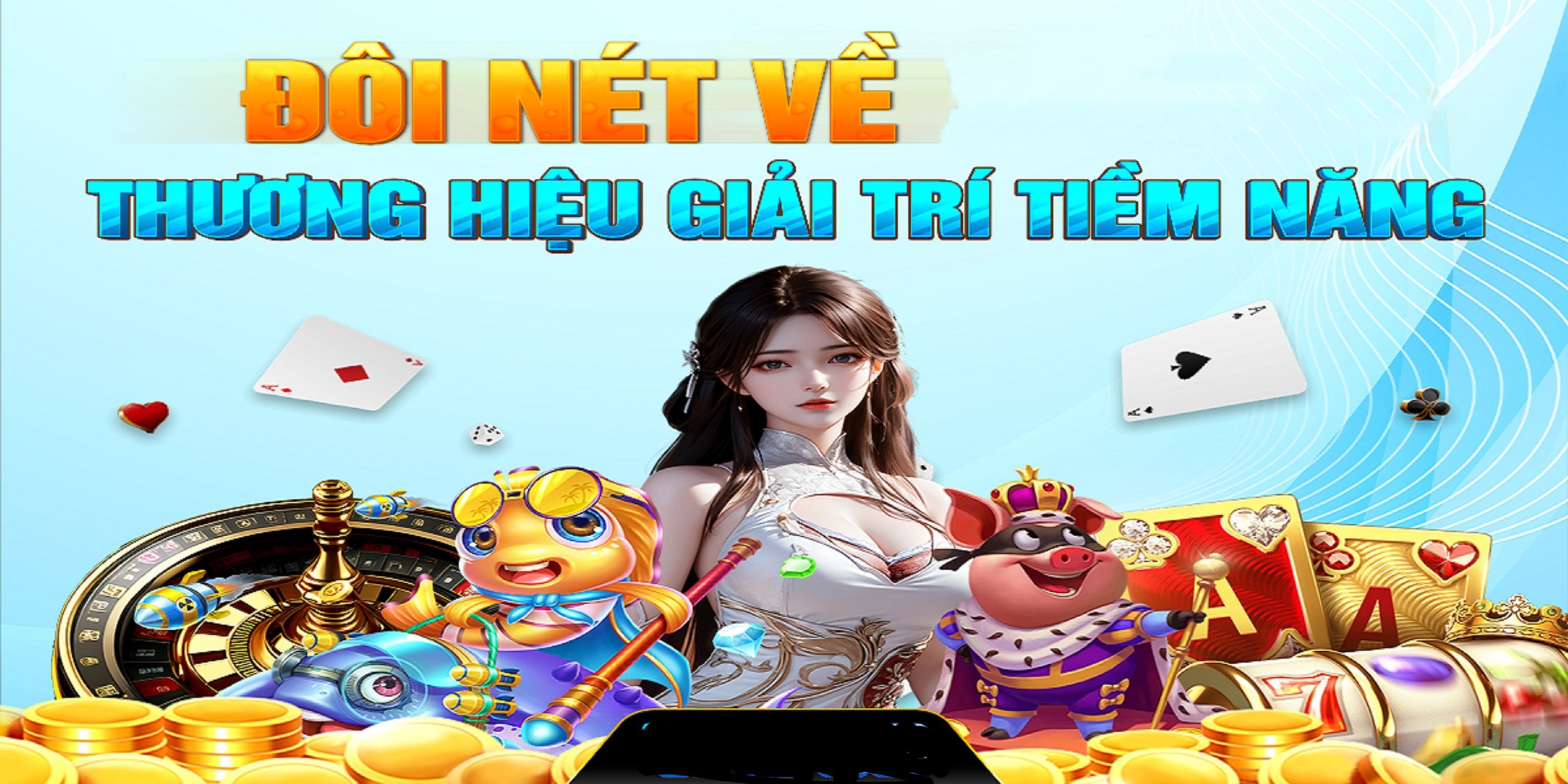 Hình ảnh quảng cáo của okking hiển thị nền tảng và các lợi ích